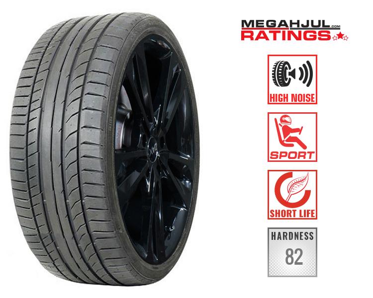 255/55R18 CONTINENTAL SPORTCONTACT 5 255/55 R18 105W